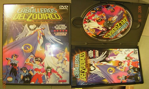 Dvd películas caballeros del zodiaco